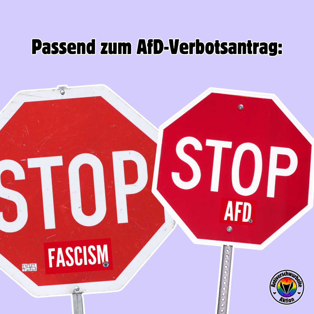 Limited Edition / Stop-Fascism-Sticker
