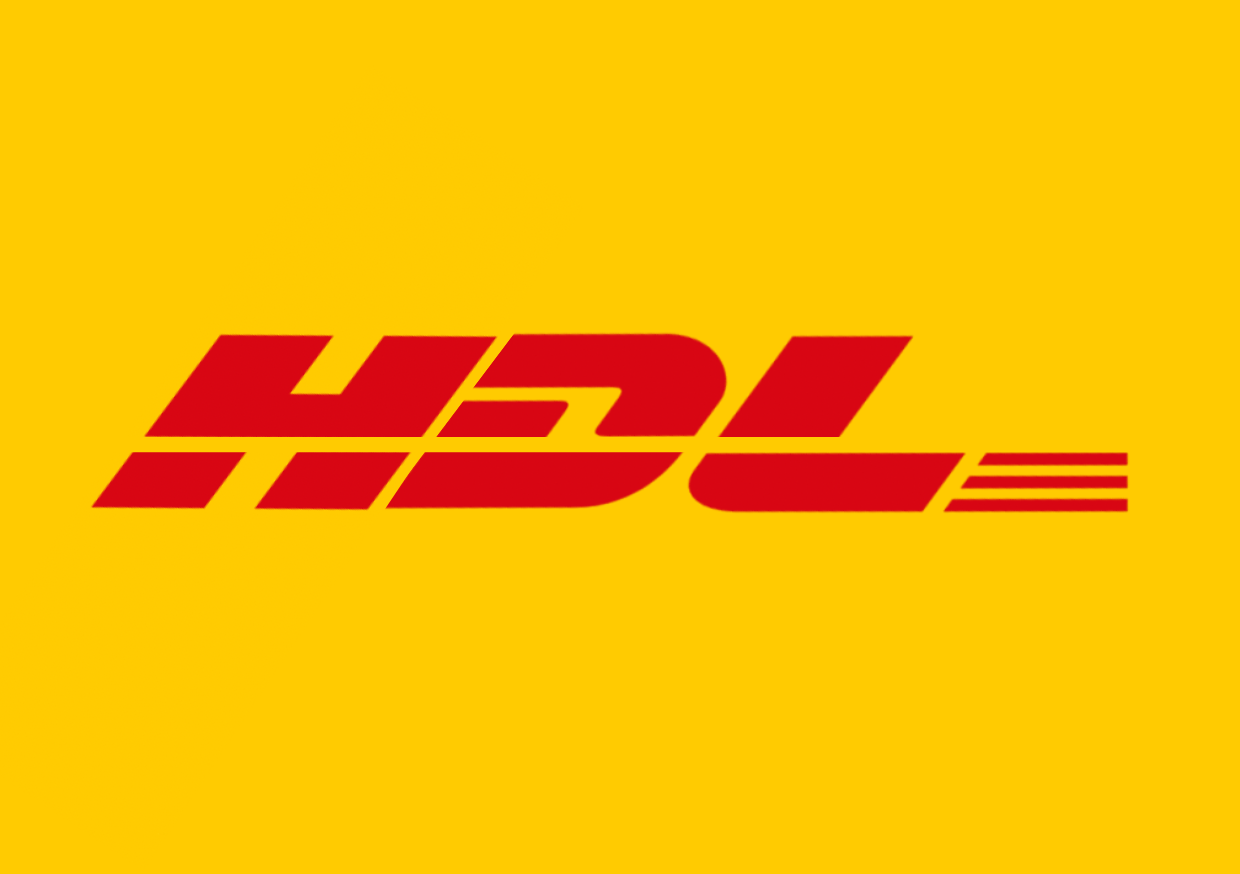 „HDL/DHL“-Sticker