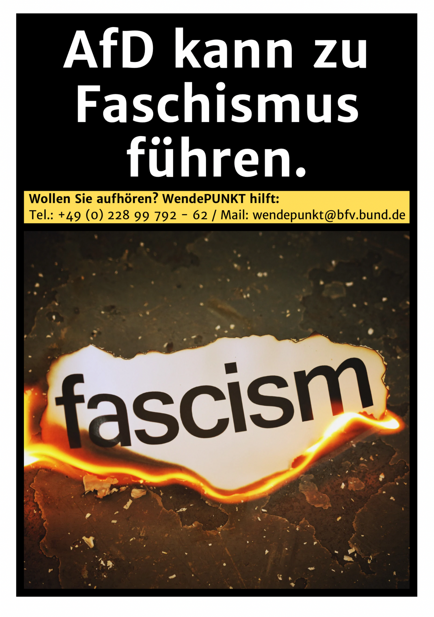 „AfD-Packungshinweis 3“-Sticker