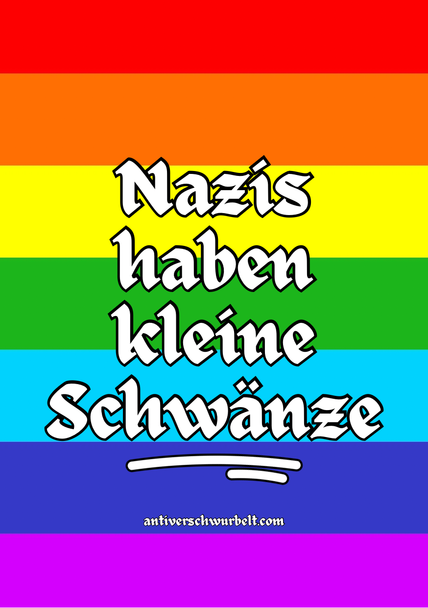 „Nazis haben…“-Sticker