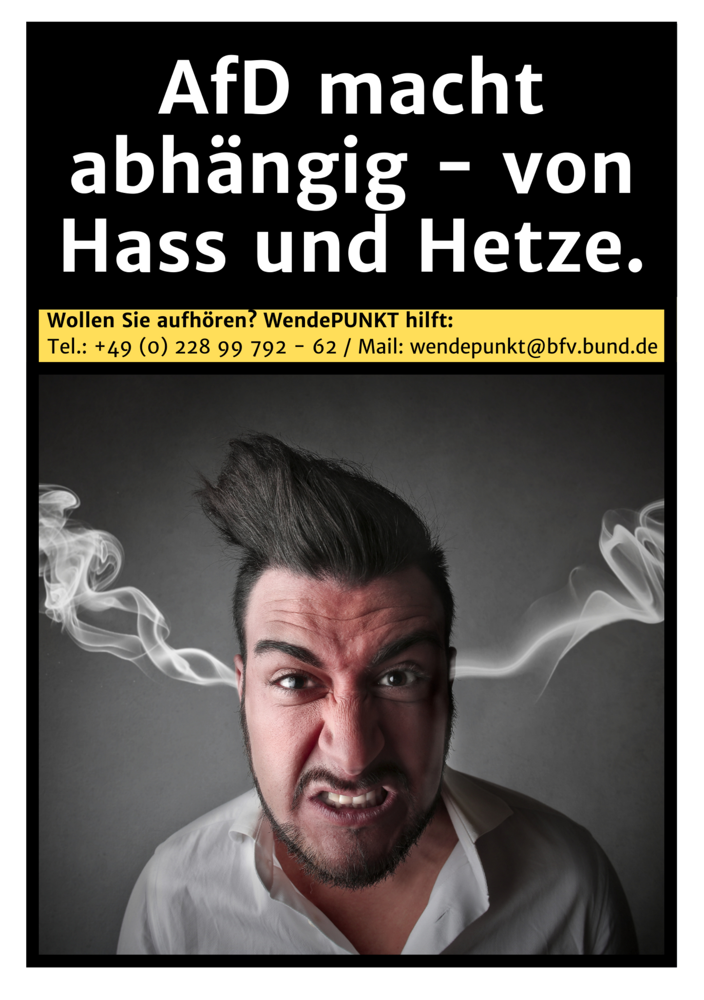 „AfD-Packungshinweis 2“-Sticker