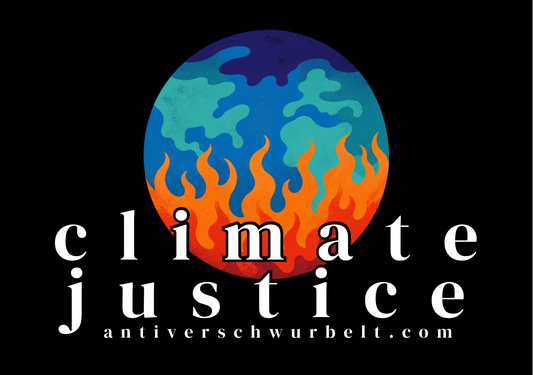 „Climate Justice“-Sticker