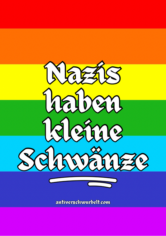 „Nazis haben…“-Sticker