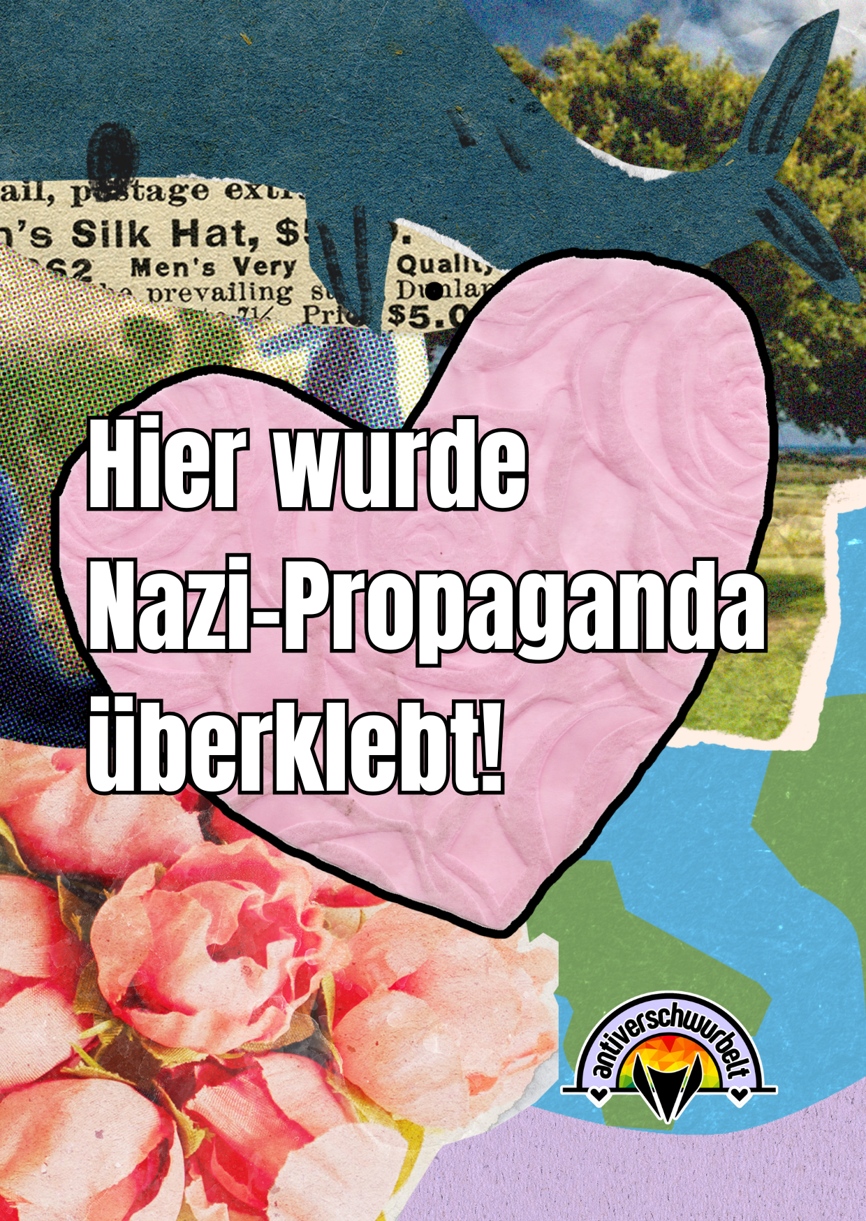 Fast ausverkauft / Nazi-Propaganda-Sticker