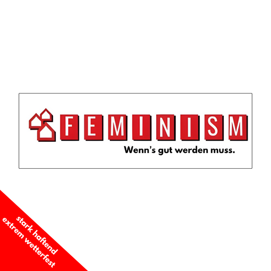 „Feminism“-Sticker